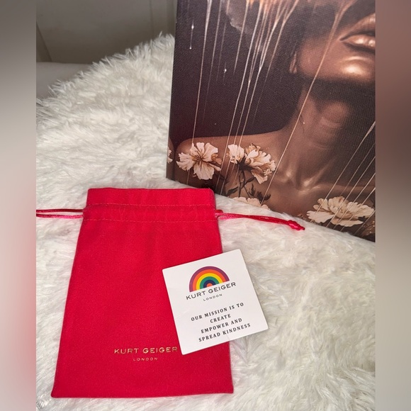 Kurt Geiger London Drawstring Jewelry Pouch - Picture 2 of 2